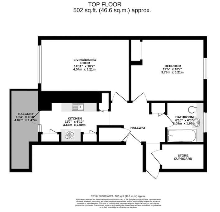 Top Floor 1 Bedroom Apartment With Views Over Londyn Zewnętrze zdjęcie